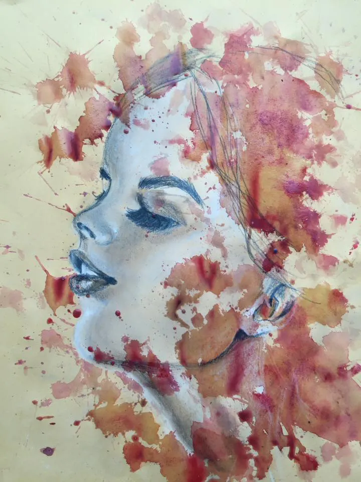 DePerfil — Pastels Yellow Paper Watercolor, 2016