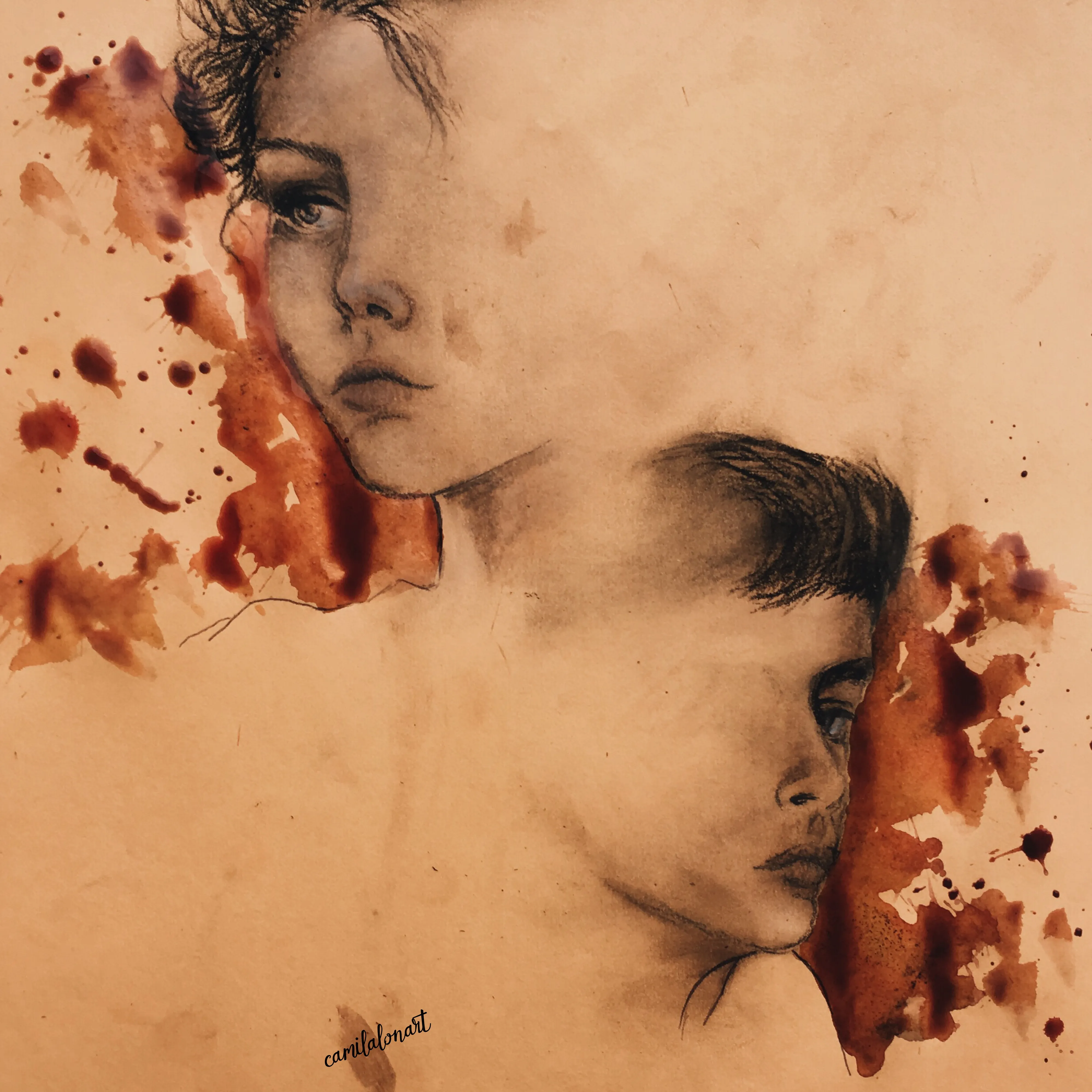 Incompletos — Pastels Yellow Paper Watercolor, 2016