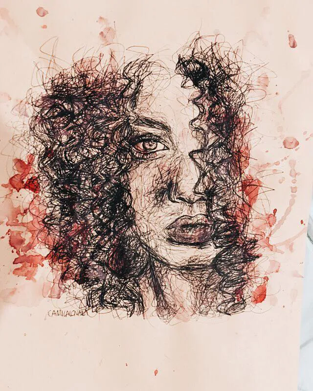 RachelParaJeraldine — Yellow Paper Watercolor Pen, 2016
