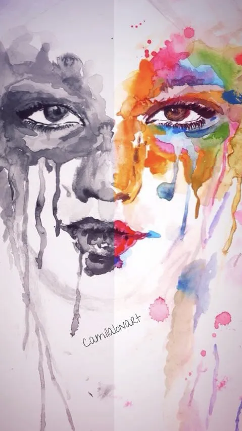 RostroAcuarela2 — Watercolor, 2015
