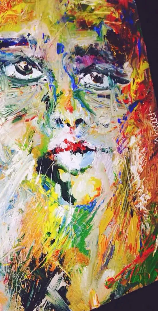 RostroConOjos — Oil, 2015