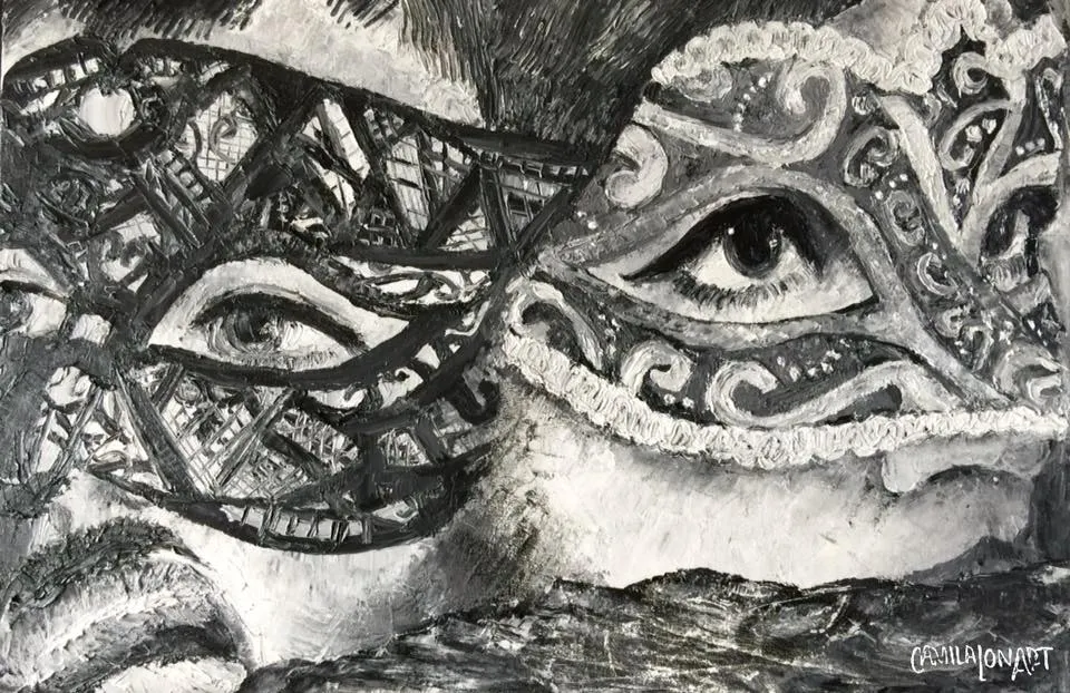 Masquerade — Oil, 2015