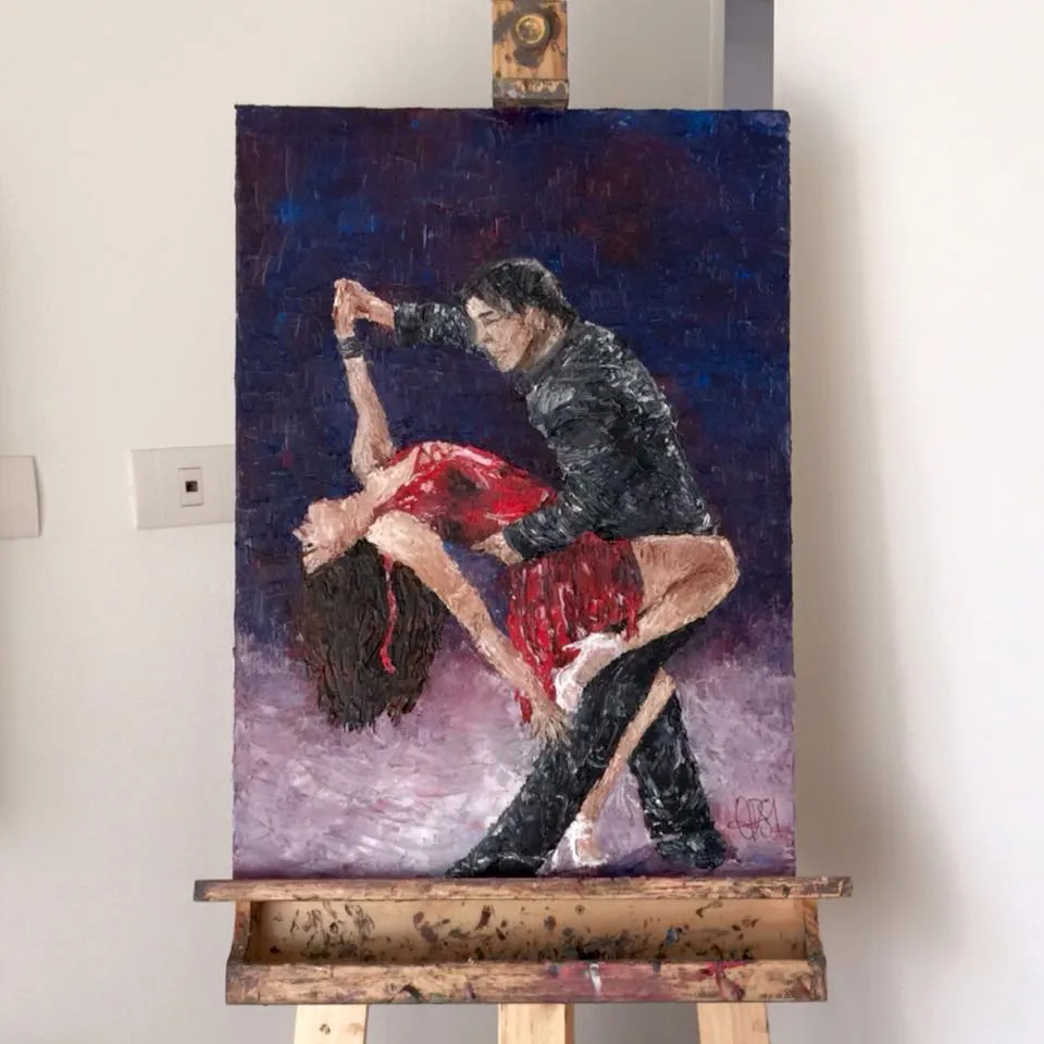 QuieroSerTuTango — Oil, 2015