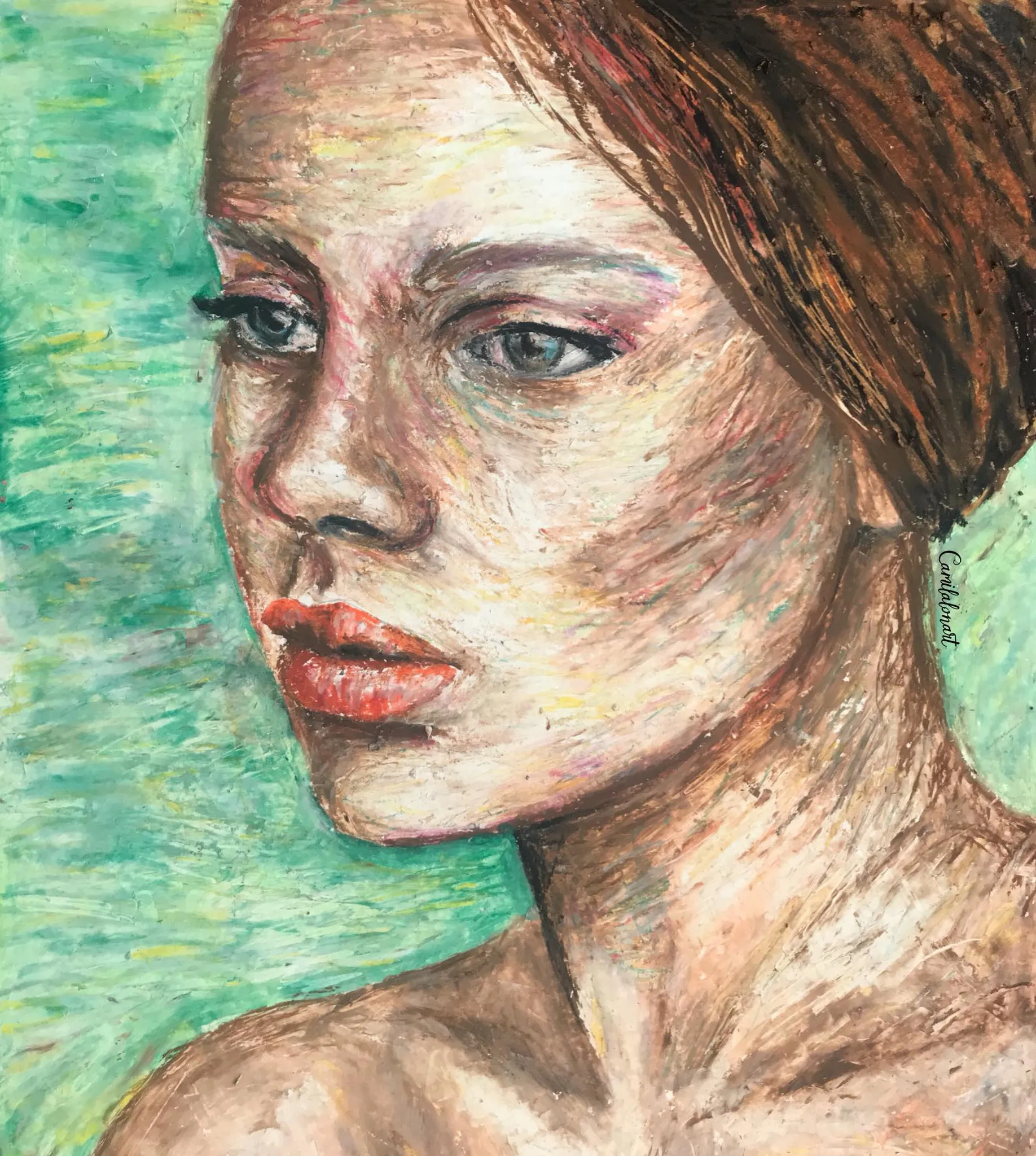 Impresionismo — Oil Pastels, 2017