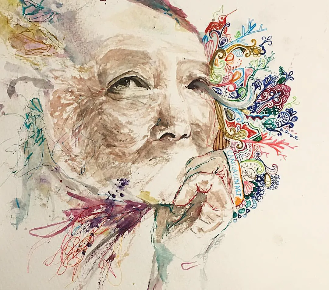 Sabiduria — Watercolor, 2017
