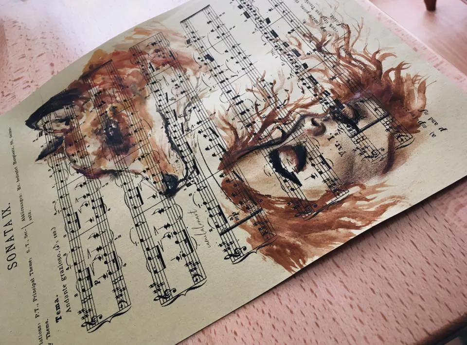 SonataIX — Watercolor Pen, 2016