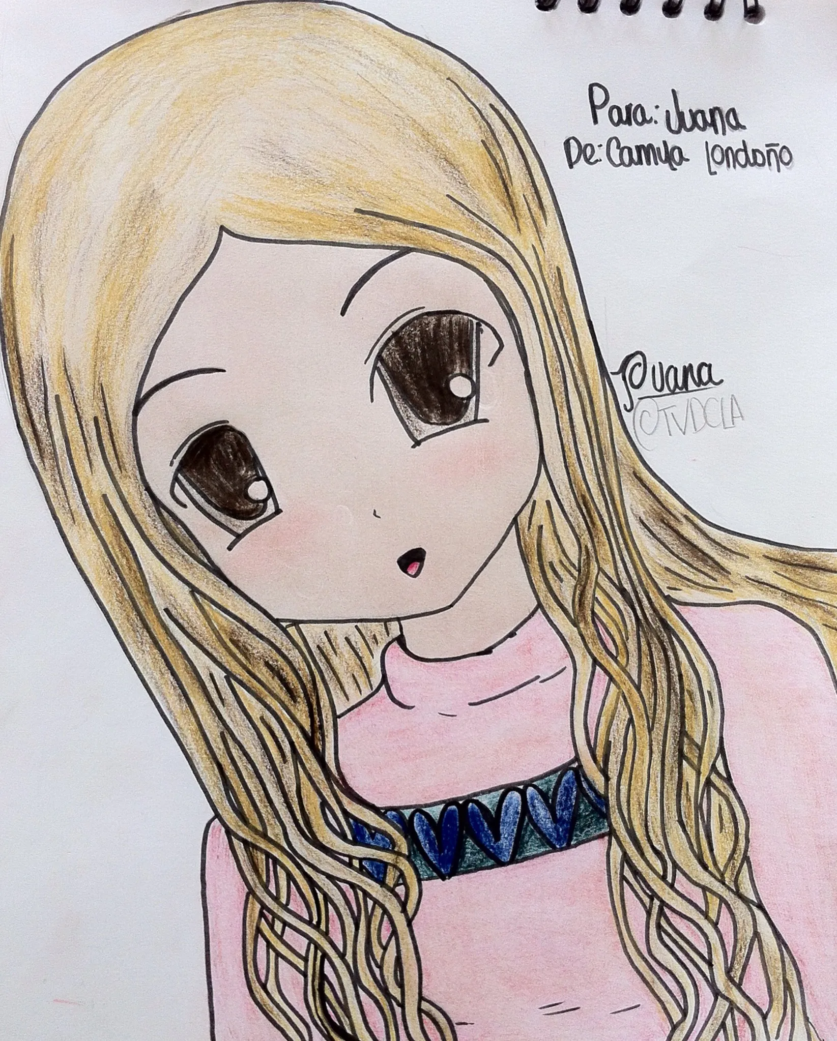Juanita — Color Pencil, 2013