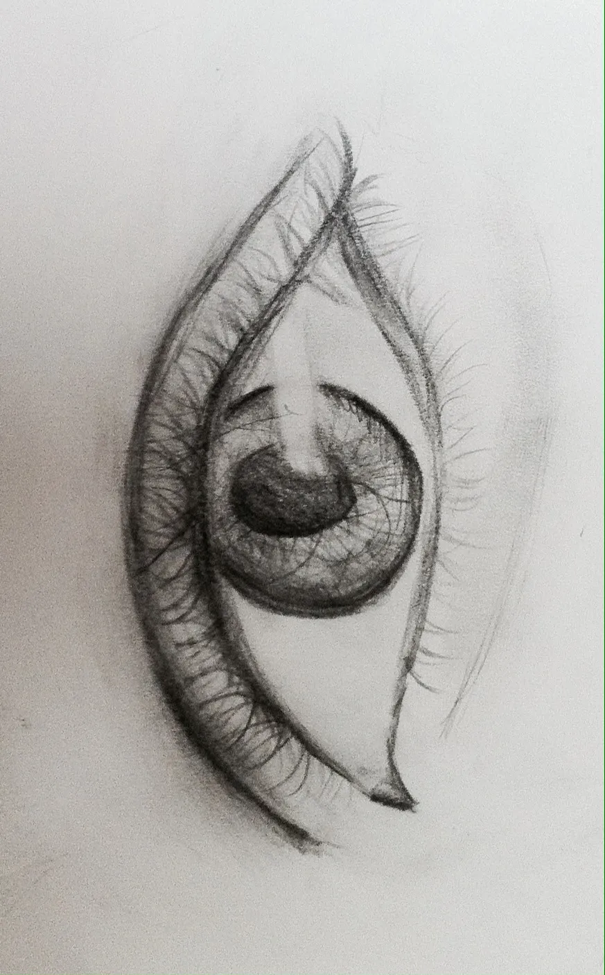 Ojo2 — Color Pencil, 2012