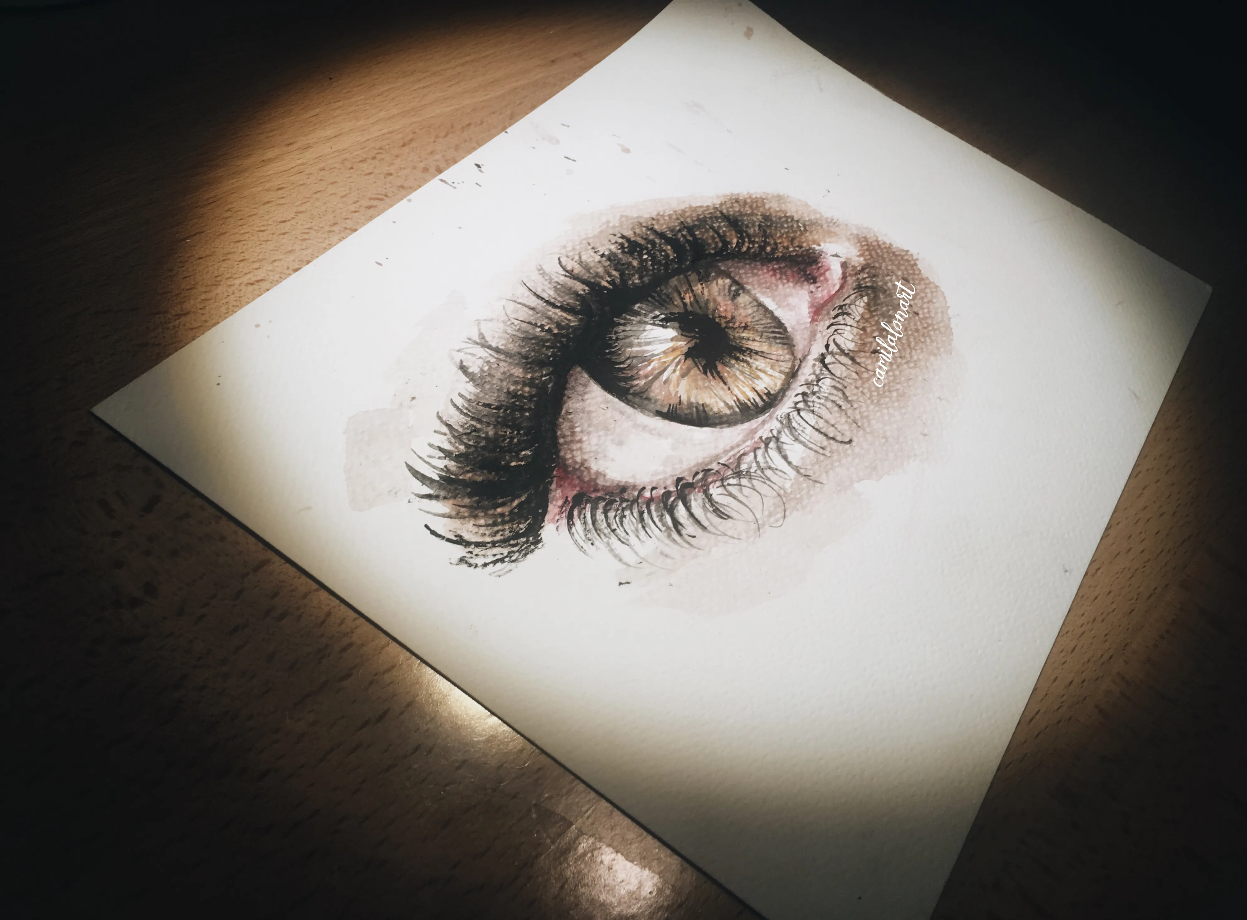 Ojo3 — Color Pencil, 2012