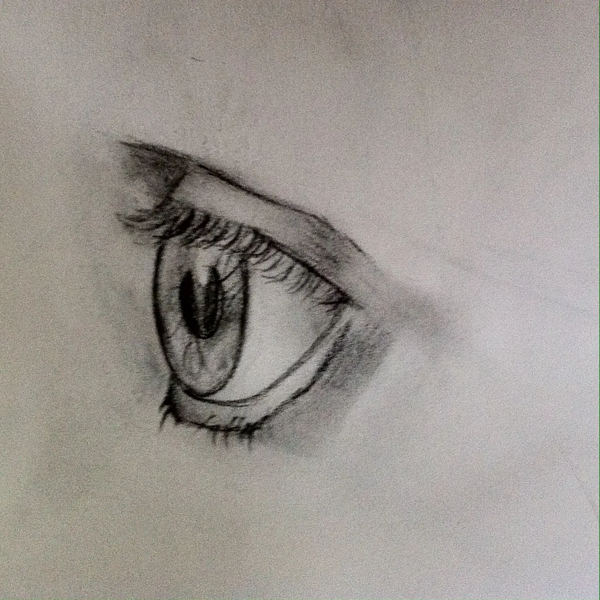 Ojo — Color Pencil, 2012