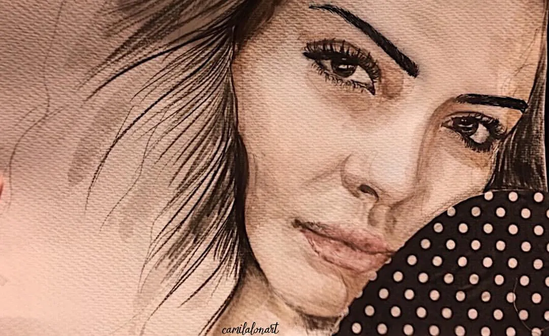 MajoVargas — Pencil Watercolor Ink Pen, 2017