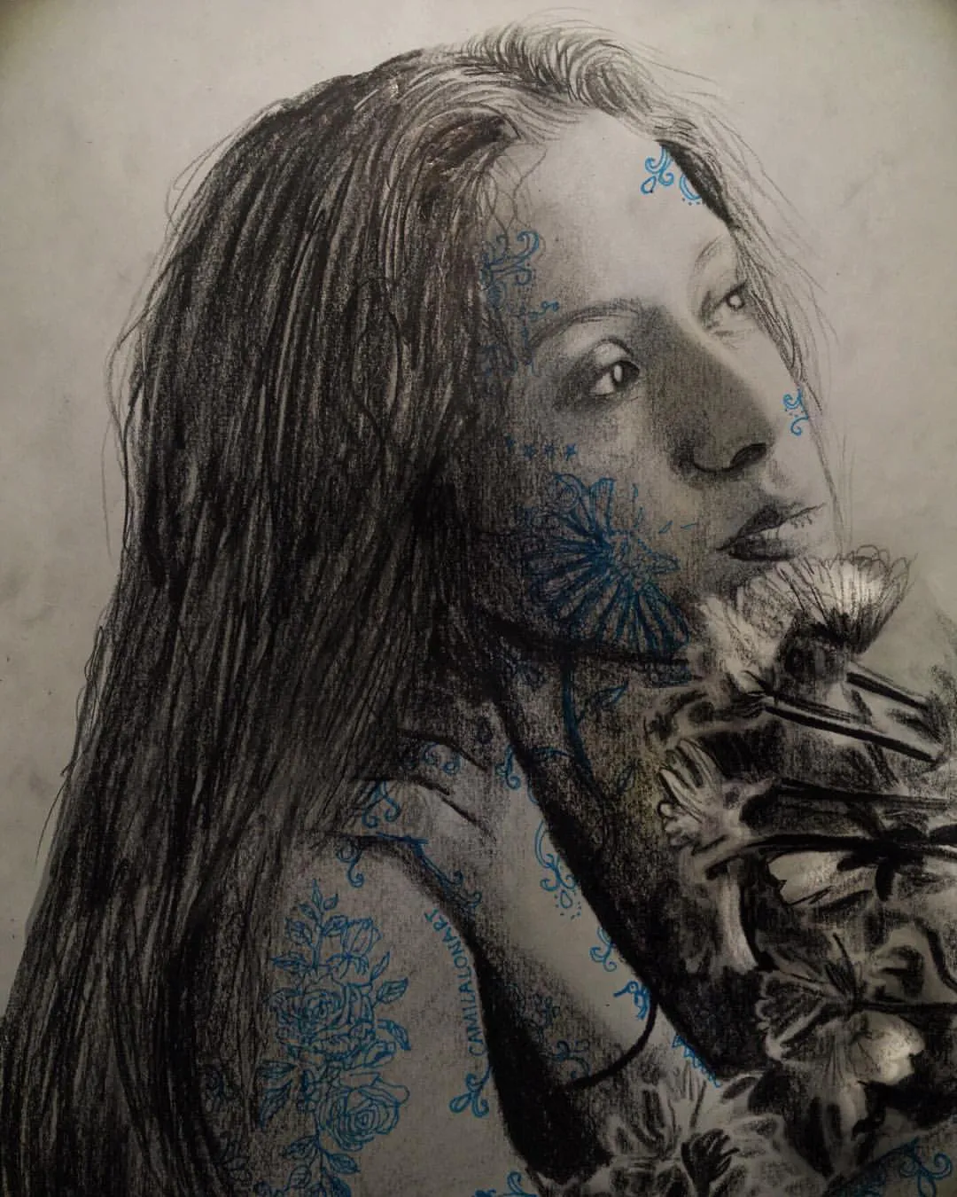 ManuelaNieto — Pencil Watercolor Ink Pen, 2017