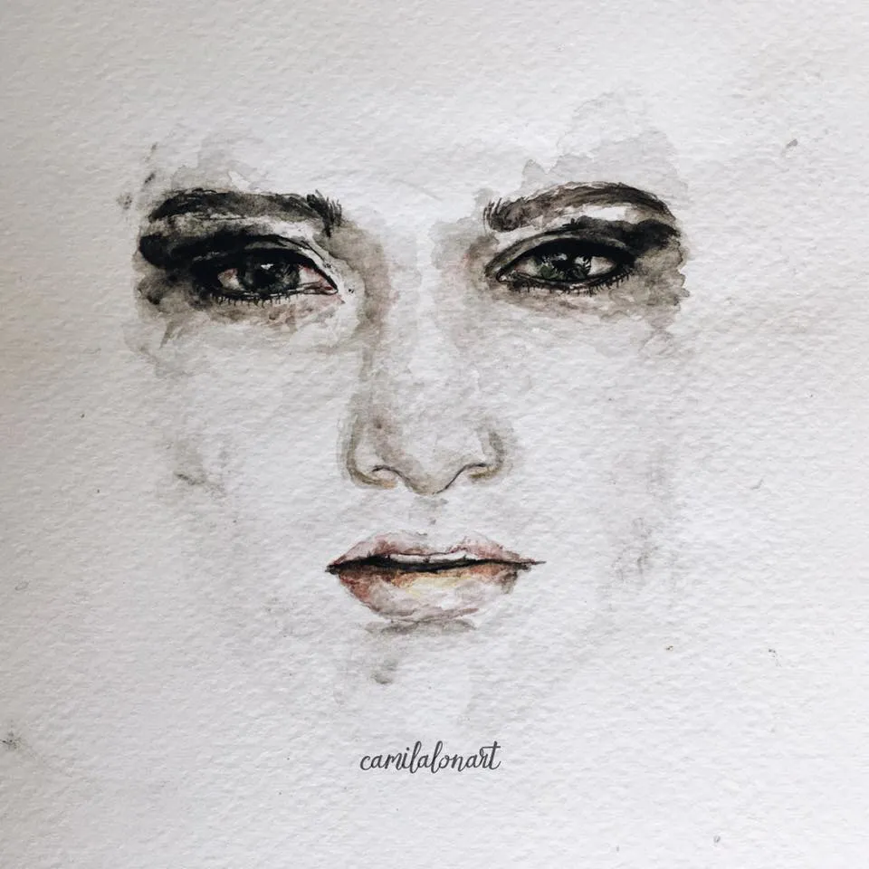 Rostro6 — Watercolor, 2016
