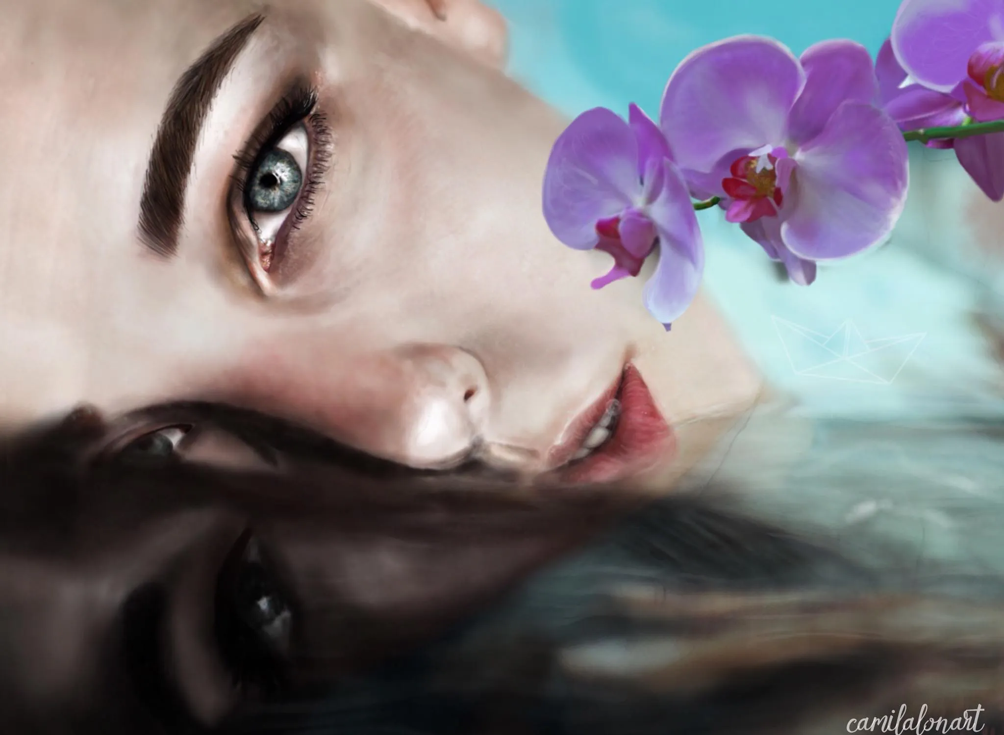 Drawing in a Tub — Mixed media