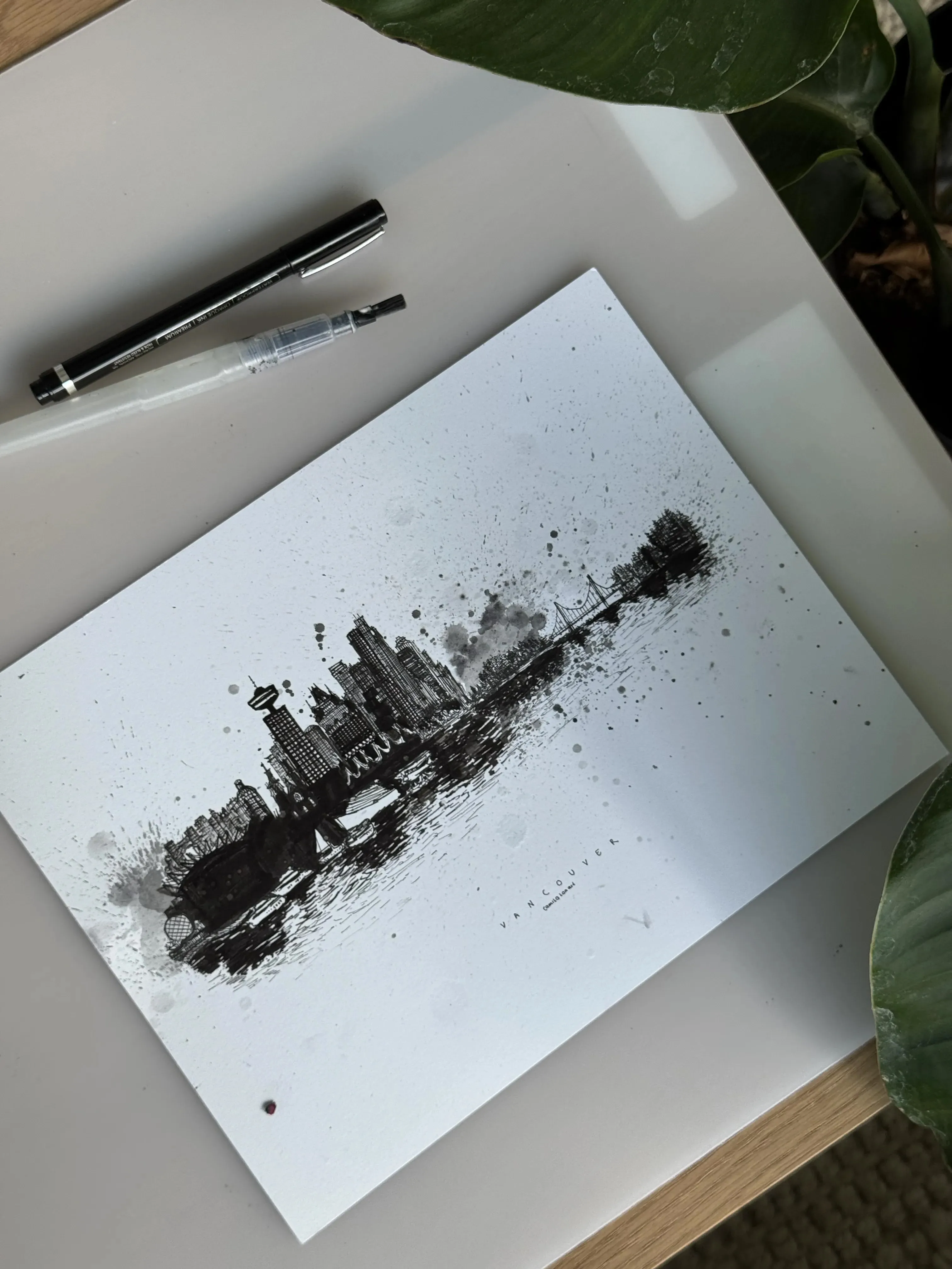 Vancouver Para Ken — Watercolor