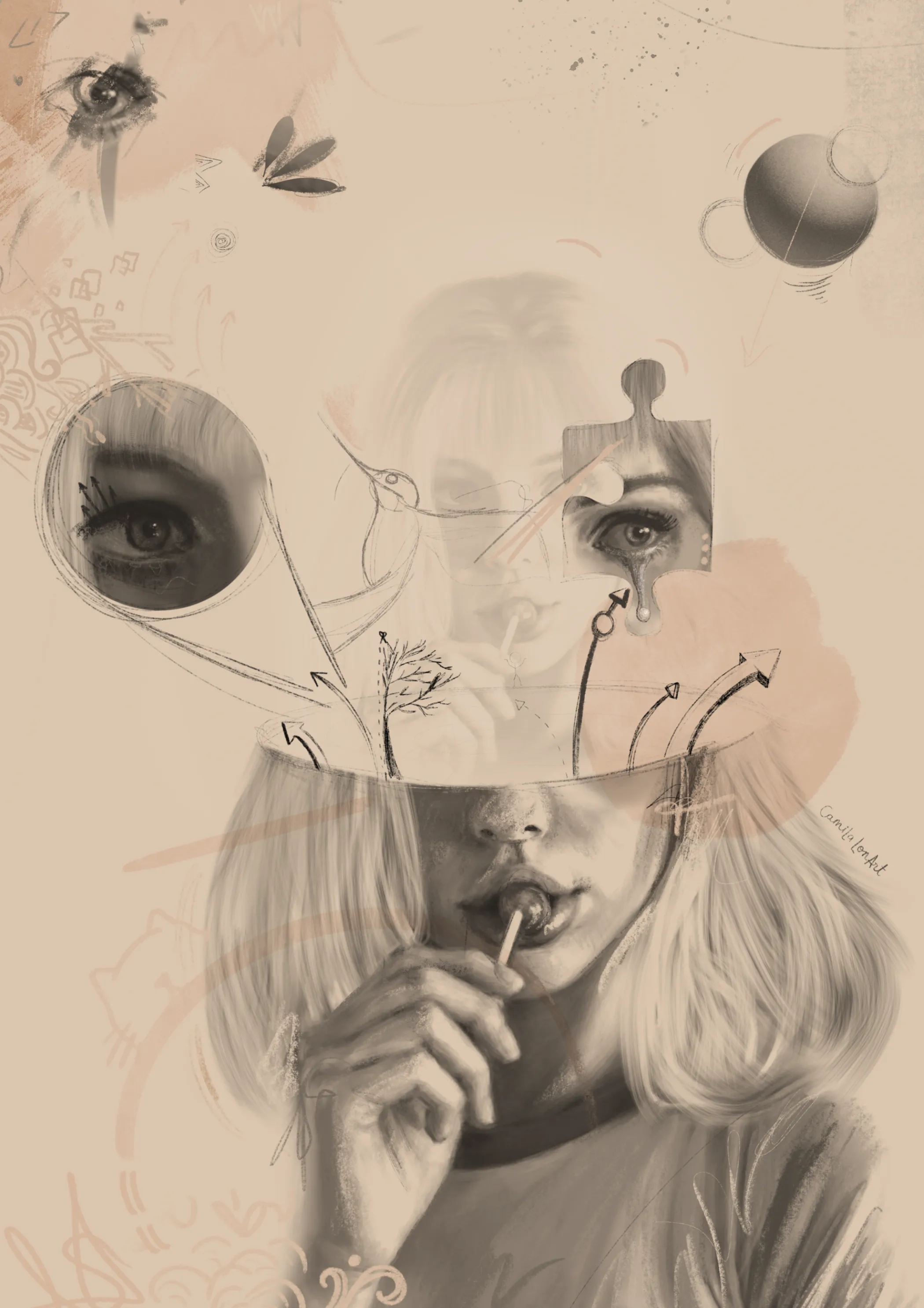 Not as Naive — Digital art