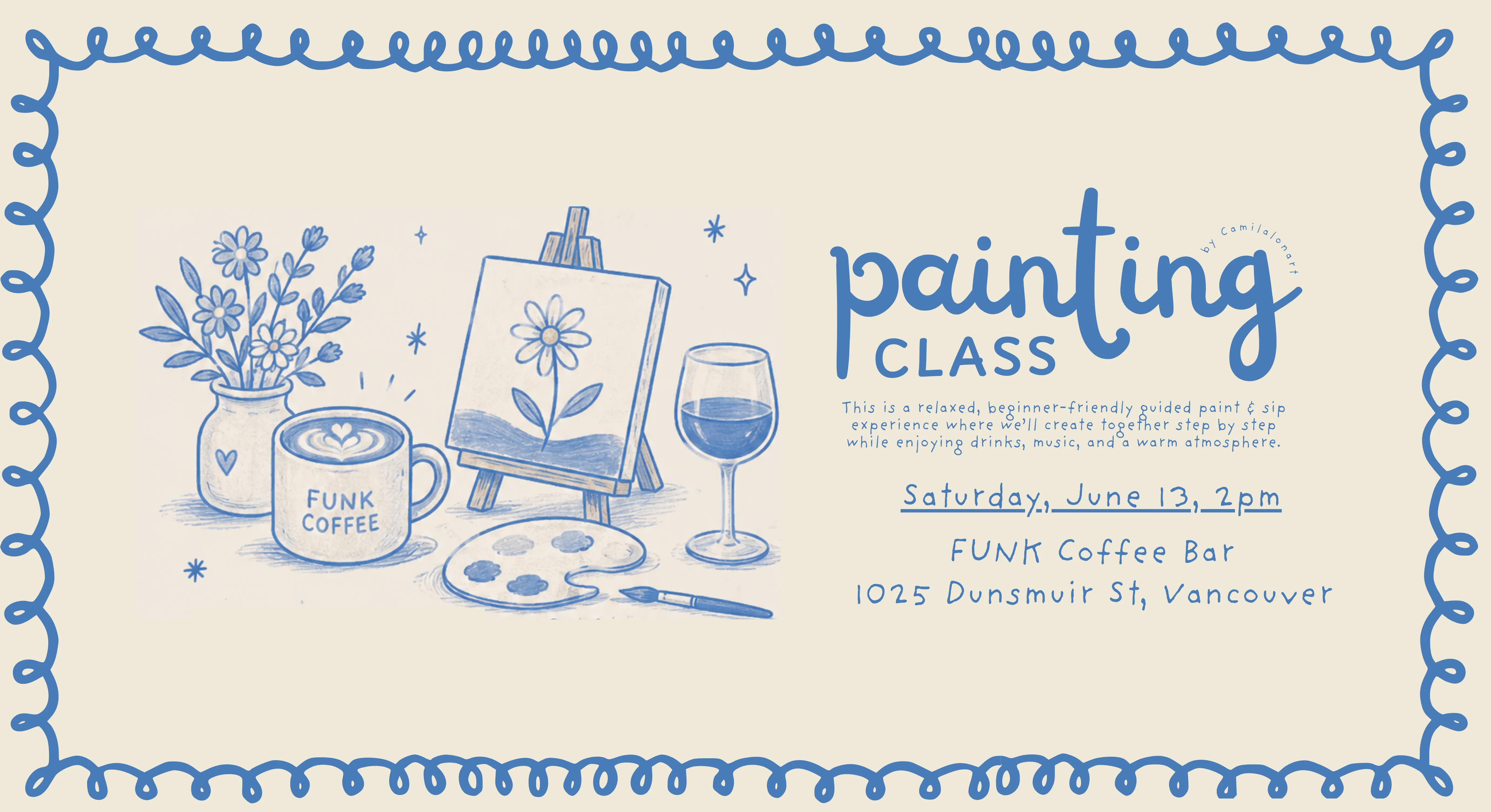 Paint & Sip Afternoon