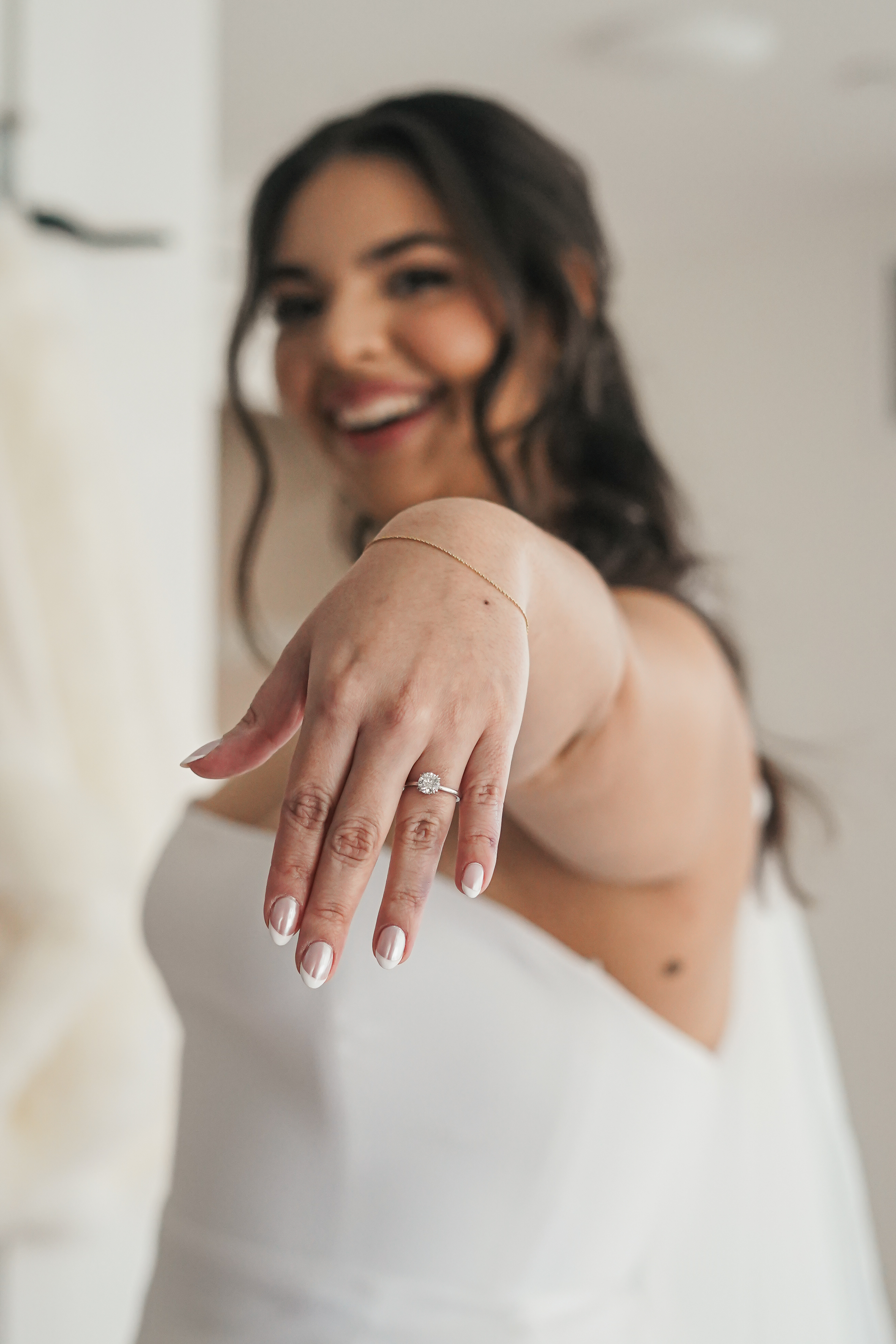 Bride and ring
