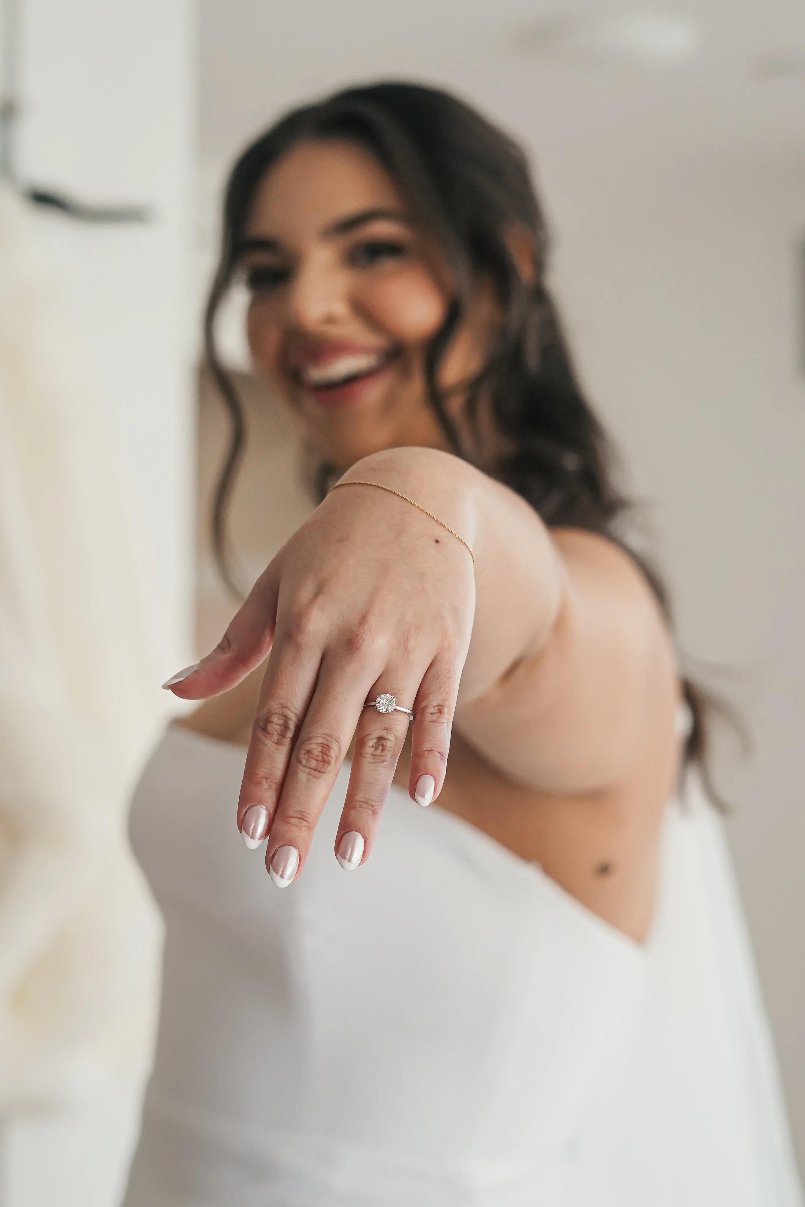 Bride and ring