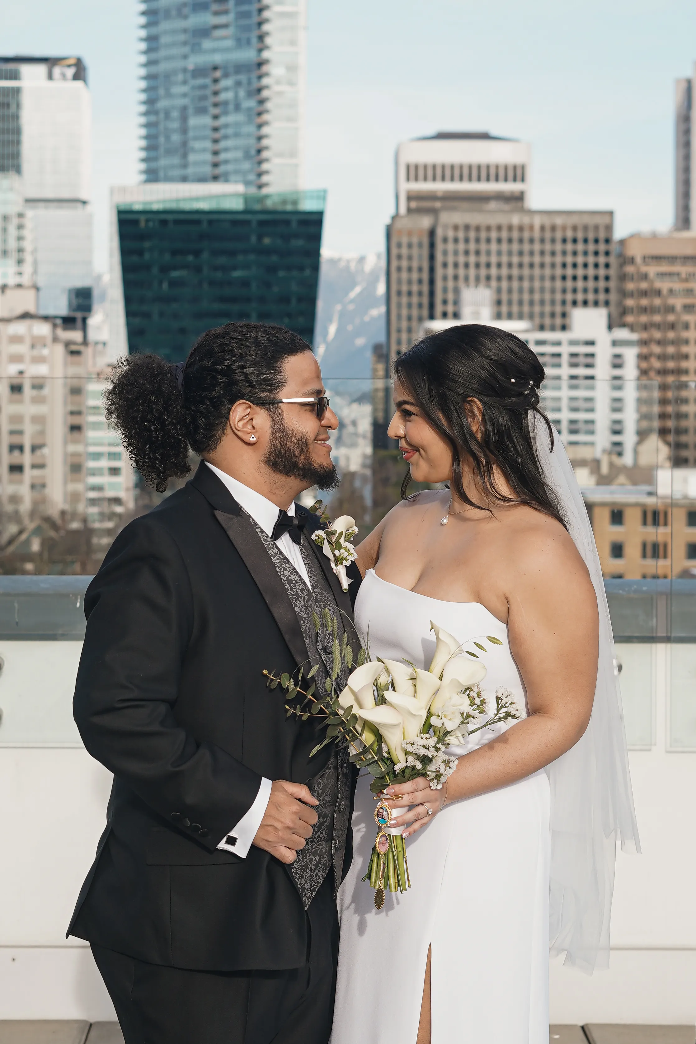 Couple kissing