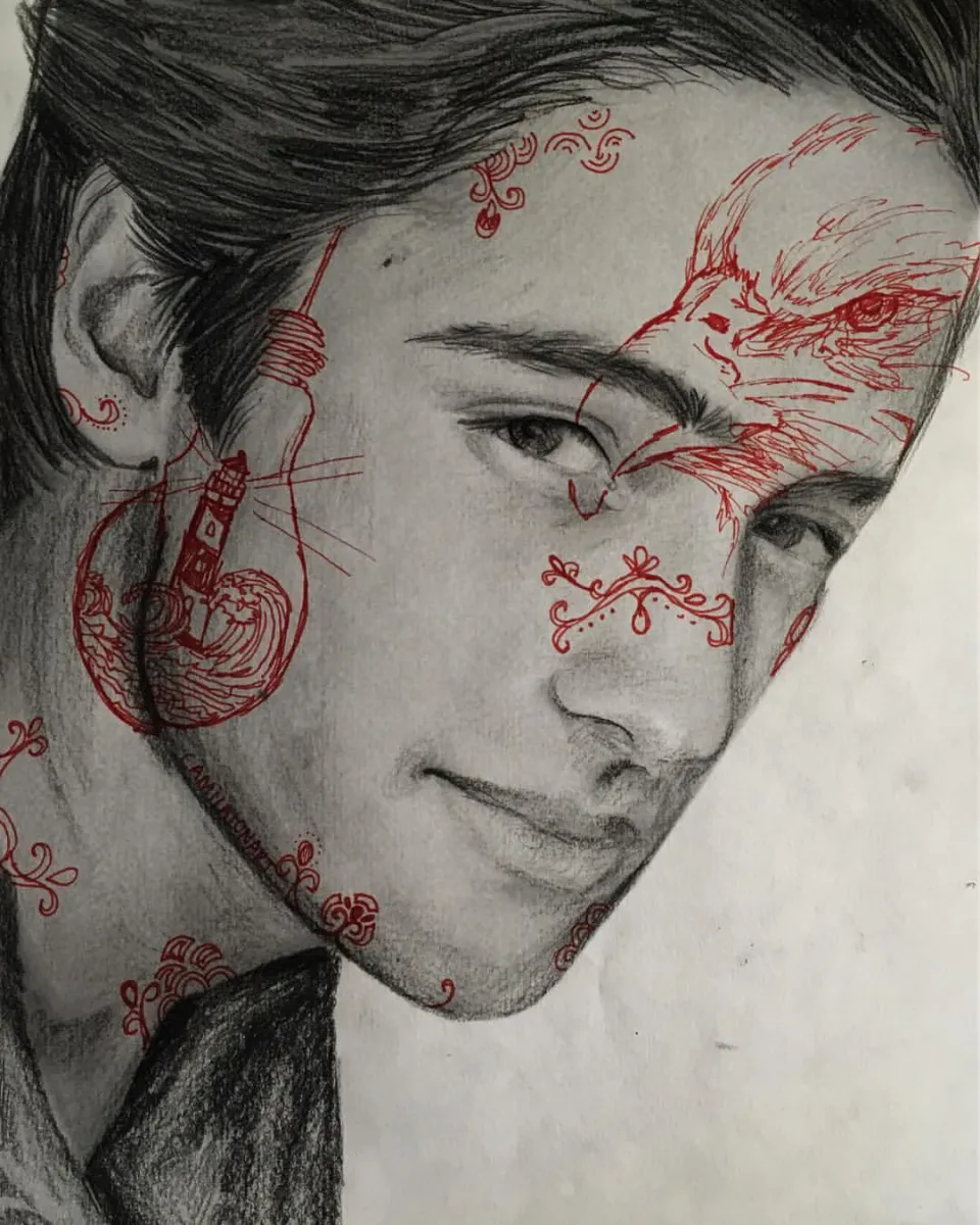 PabloCastano — Pencil, watercolor, ink and pen, 2017