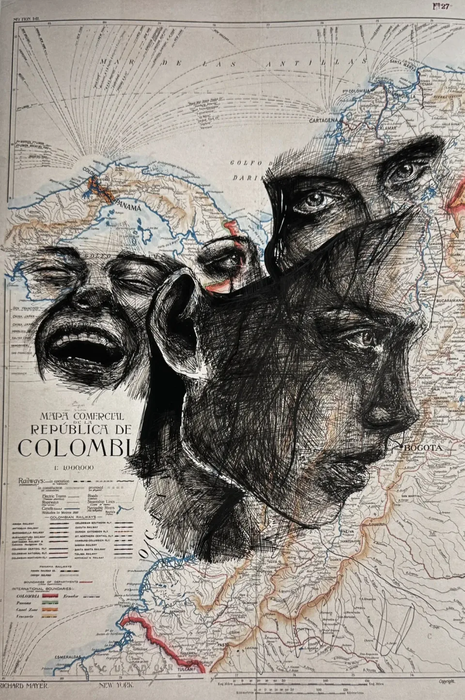 Colombia — Mixed media