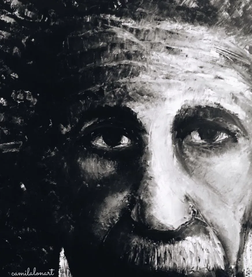 Einstein — Oil, 2016