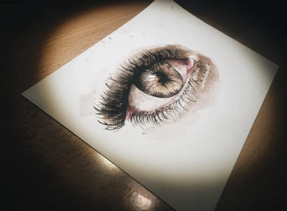 Ojo3 — Color Pencil, 2012