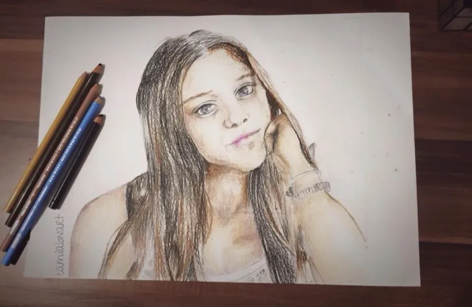Julieta — Color Pencil, 2016