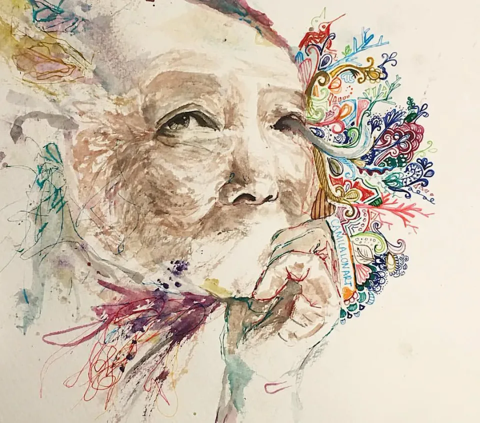 Sabiduria — Watercolor, 2017