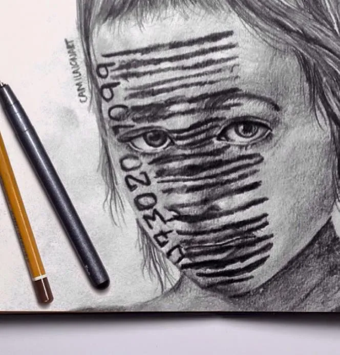 Precio — Graphite and ink
